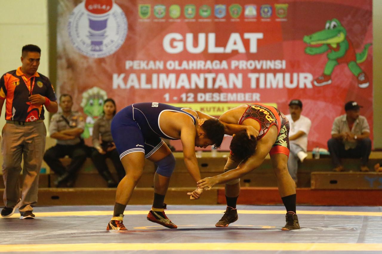 Porprov Kaltim Kutim Nangkring Di Posisi Tiga Samarinda Rajai Gulat