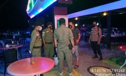 TNI-Polri dan Satpol PP Bubarkan Pengunjung Café dan Tempat Hiburan di Sebatik  