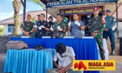 TNI AL Tangkap Warga Tarakan Lagi Sakau Bawa Sabu 142 Gram di Sebatik