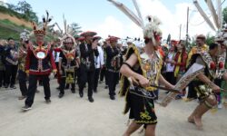 Ritual Adat 12 Lembaga Adat Dayak-Paser Demi Pembangunan IKN Aman dan Lancar