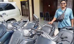 Motornya Kembali, Alfian: Terimakasih Pak Kapolres dan Jajaran Polsek Pinang