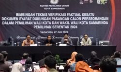 Verifikasi Faktual Dukungan Paslon Perseorangan, KPU Samarinda Pakai Metode Sensus