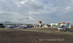 Baharkam Polri Siagakan 4 Helikopter untuk Amankan Upacara HUT RI di IKN