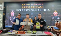 Dua Warga Samarinda Tersangka 3 Kilo Sabu