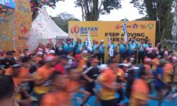 Jaga Kebugaran dengan Lari, 3.000 Orang Meriahkan Bayan Run 2024 di Balikpapan