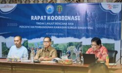 BPPD Nunukan-BNPP Bahas Rencana Akasi Pembangunan Kawasan Sungai Simantipal