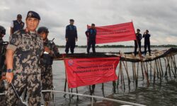 Viral di Medsos, KKP Hentikan Kegiatan Pemagaran Laut Tanpa Izin di Tangerang